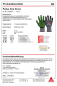 Preview: PADUA GRIP GREEN, Montagehandschuh aus Nylon/Nitrilschaum, grau/schwarz/grün - HASE - 508150G
